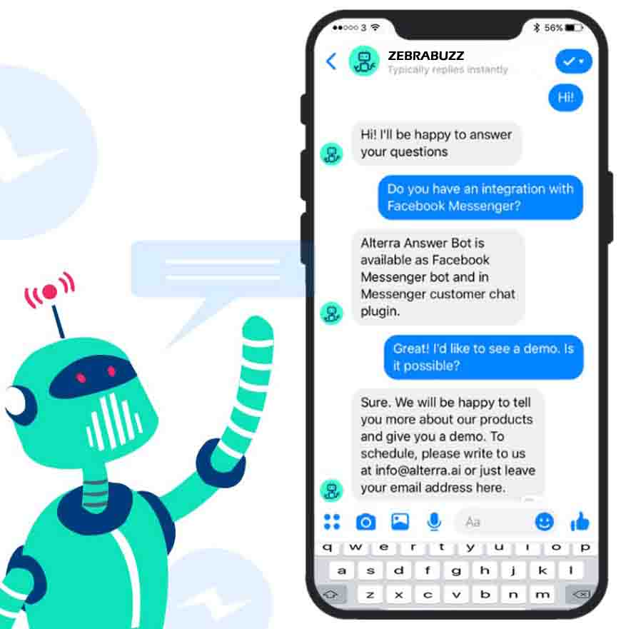 how do you use chatbot on messenger