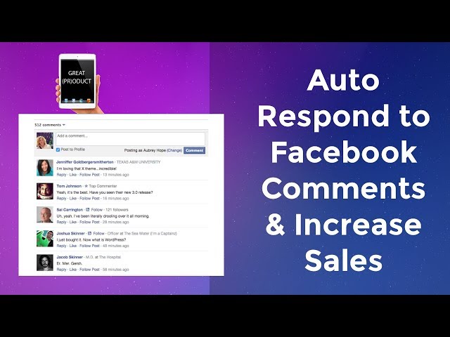 How to Respond to facebook ad comments