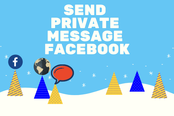 How to send a private message on facebook